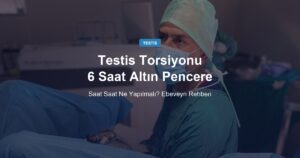 Testis Torsiyonu: 6 Saatlik Altın Pencere ve Saat Saat Ne Yapılmalı?